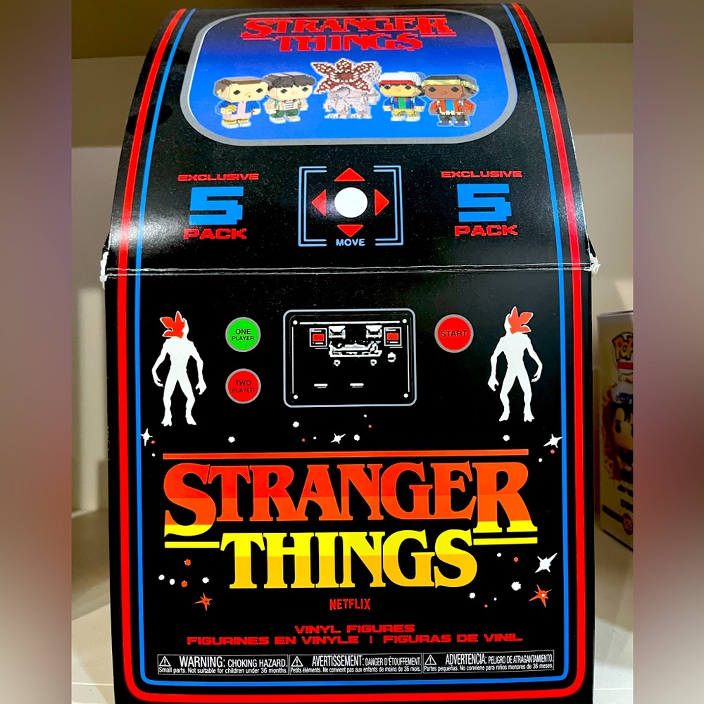 Funko Pop Stranger Things Target 8-bit “EXCLUSIVE 5 PACK”